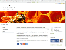 Tablet Screenshot of apicolturalaterza.com